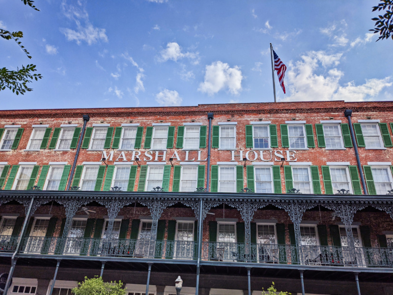 Marshall House Hotel Historic District Savannah Georgia 1