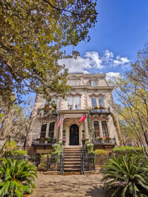 Hamilton Turner Inn Victorian Mansion in Historic District Savannah Georgia 1