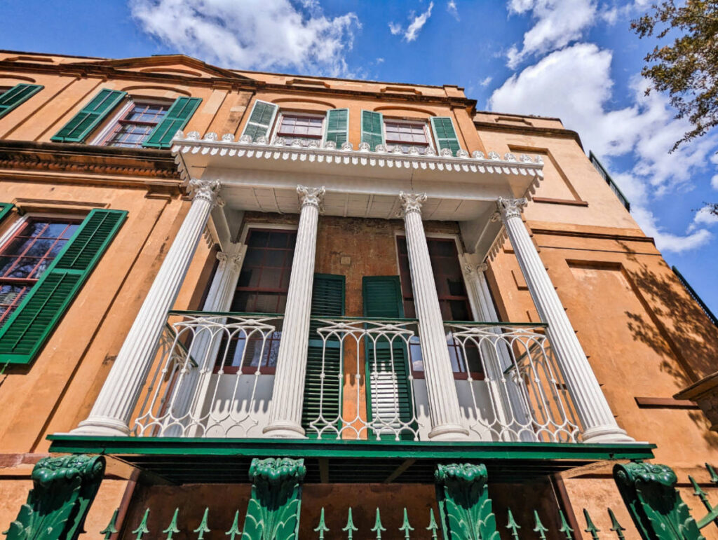 Exterior of Owens Thomas House Historic District Savannah Georgia 1