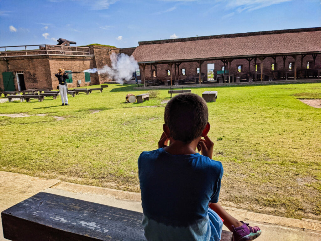 Living History at Old Fort Jackson Historic Site Savannah Coastal Georgia 3