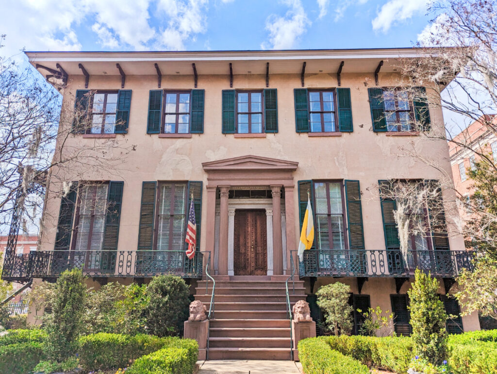 Andrew Low House Historic Home Savannah Georgia 1