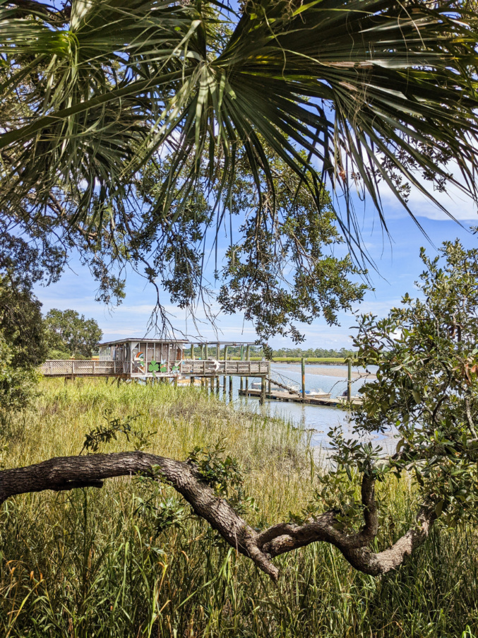 Old Dock on Tybee Island Coastal Savannah Georgia 1