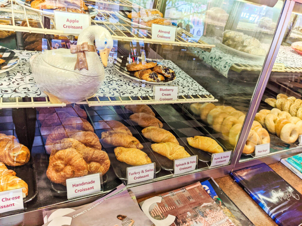 Pastries at Goosefeathers Bakery Savannah Georgia 1