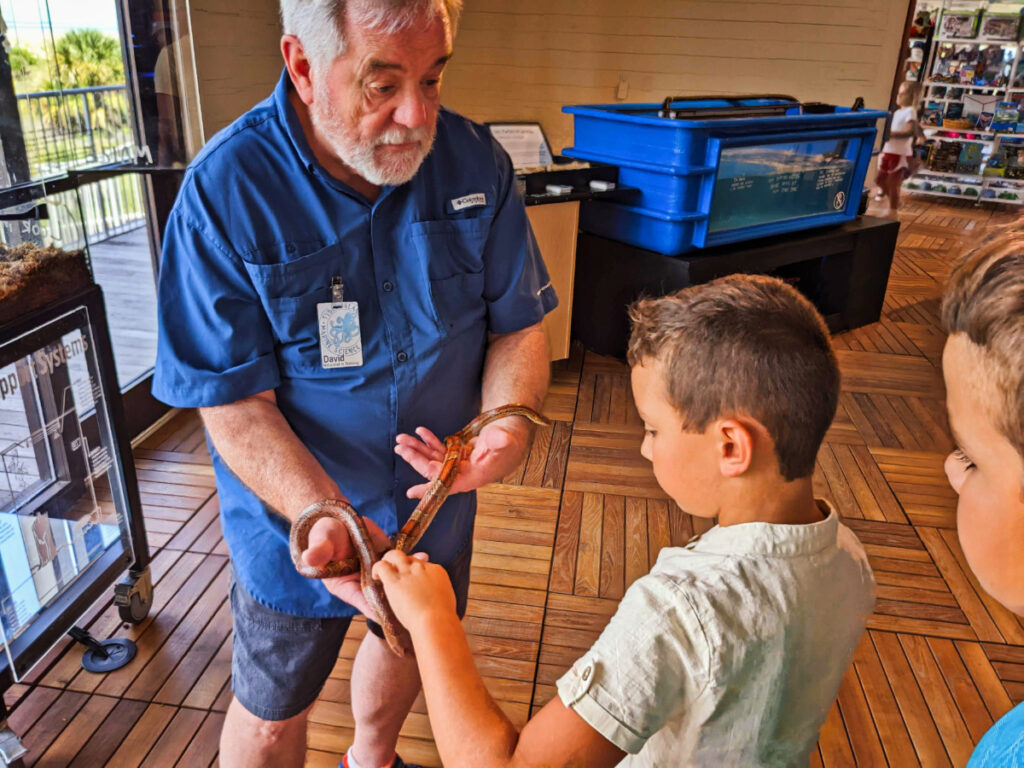 Taylor Family at Tybee Island Marine Science Center Savannah Georgia 2